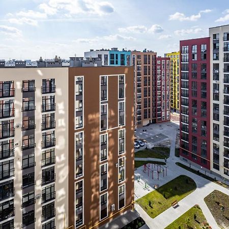 Apartmán New Building On Shevchenko Street, Center Lvov Exteriér fotografie
